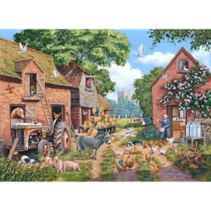 N°24 - focus sur la ferme 1000pc puzzle