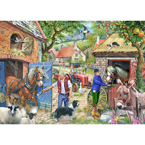 Allée des pommiers 1000pc puzzle