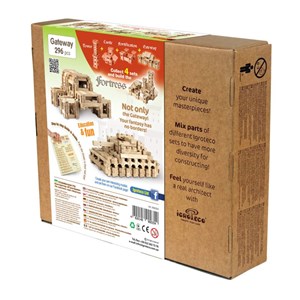 Gateway 296 pcs jeu de construction bois