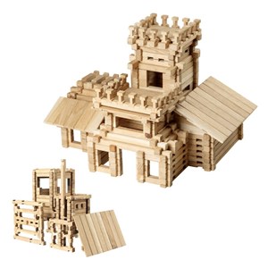 Château 294 pcs jeu de construction bois