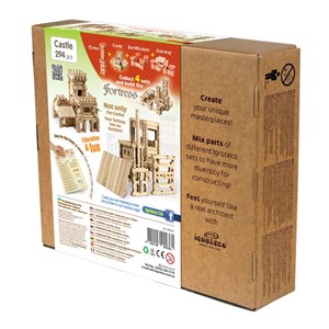 Château 294 pcs jeu de construction bois