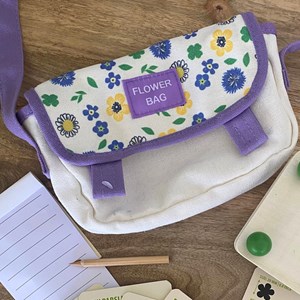 Sac explorateur fleurs