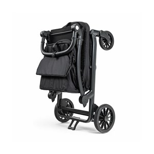 Chariot waggon noir compact