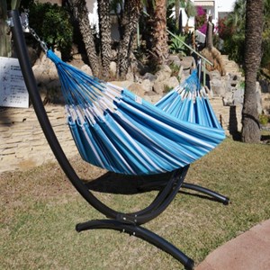 Hamac sur pied azteka xxl malaga