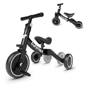 Tricycle pliable évolutif en draisienne