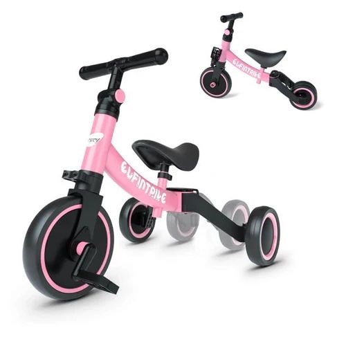 Besrey - Tricycle pliable évolutif en draisienne