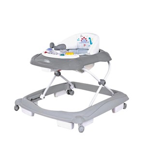 Porteur bébé dino gris blanc