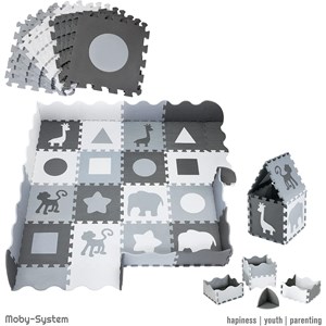 Tapis d'eveil bébé, tapis puzzle mousse