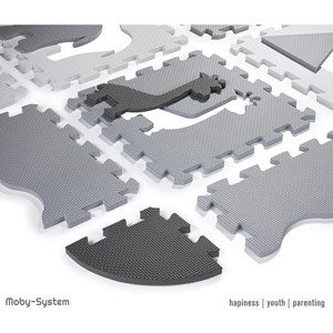 Tapis d'eveil bébé, tapis puzzle mousse