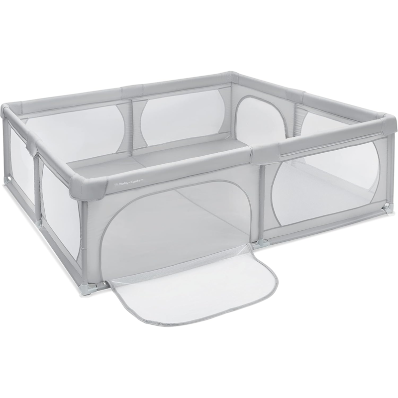 Parc bébé pliable 200*180*68, pliable (Moby System) - Image 1