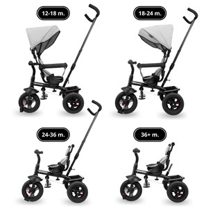 Tricycle evolutif bébé 1-4 ans pliable