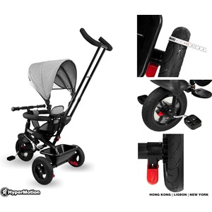 Tricycle evolutif bébé 1-4 ans pliable