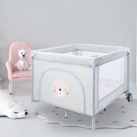 Lit parapluie bébé pliable + matelas