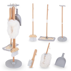 Jouet kit de nettoyage enfant bois