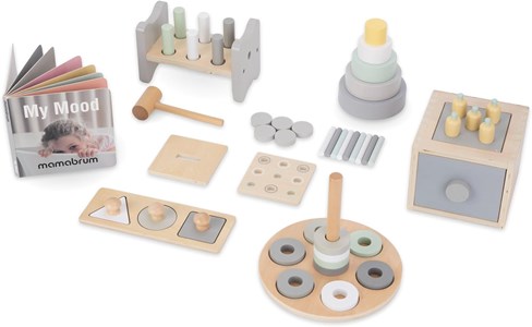 Coffret éducatif montessori bébé 12 mois