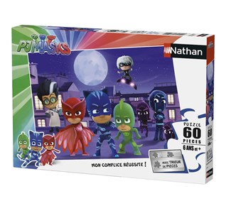 Puzzle pyjamasques vs super méchants 60