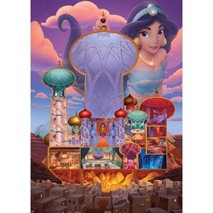 Puzzle jasmine châteaux disney 1000 pi?