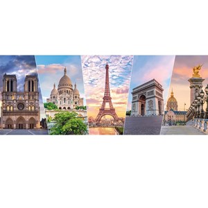 Puzzle les monuments de paris 1000 pcs