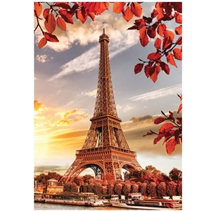 Puzzle tour eiffel en automne 1000 pcs