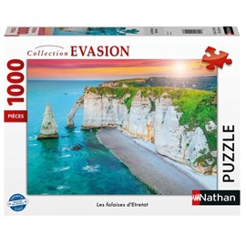 Puzzle falaises d'etretat 1000 pcs