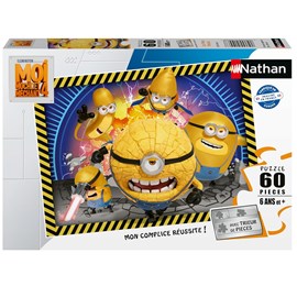 Puzzle les mega minions 60 pcs
