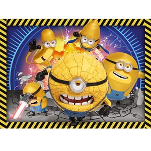 Puzzle les mega minions 60 pcs