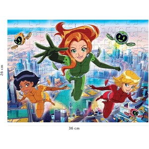Puzzle totally spies en mission 100 pcs