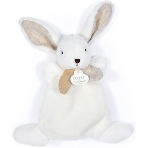 Happy wild mini doudou lapin beige 17 cm