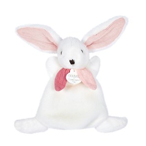 Happy boho mini doudou lapin rose 17 cm