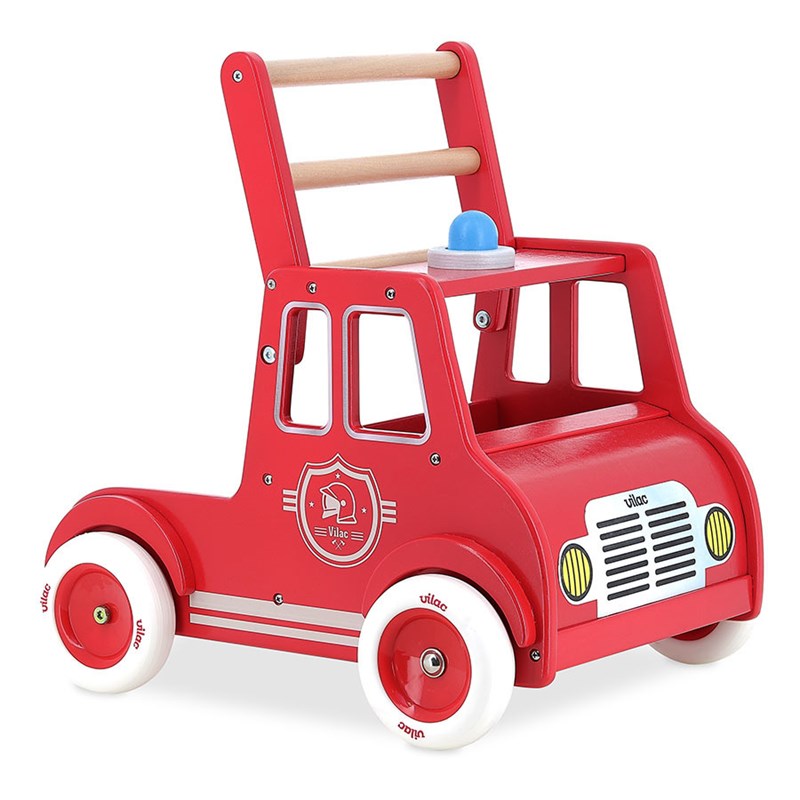 Vilac - Chariot de marche pompiers