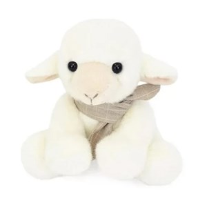 Petite peluche agneau foulard 14 cm
