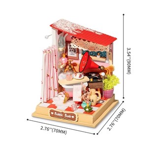 Mini maquette bubble bath