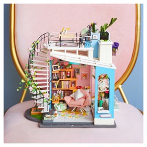 Maquette lumineuse le loft de dora