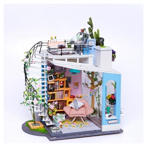 Maquette lumineuse le loft de dora