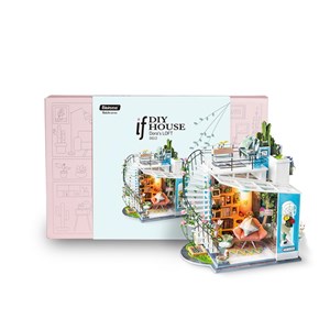 Maquette lumineuse le loft de dora