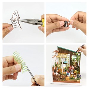 Maquette millers flower house