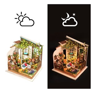 Maquette millers flower house