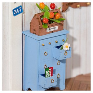 Maquette dreamy garden house