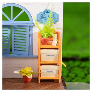 Maquette dreamy garden house