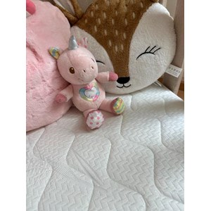 Matelas bébé climatisé + housse 120x60cm