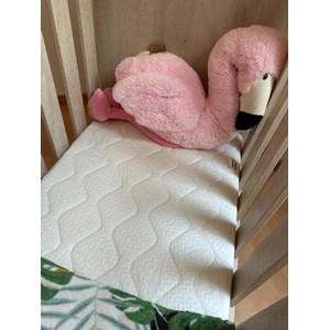 Matelas bébé climatisé + housse 140x70cm