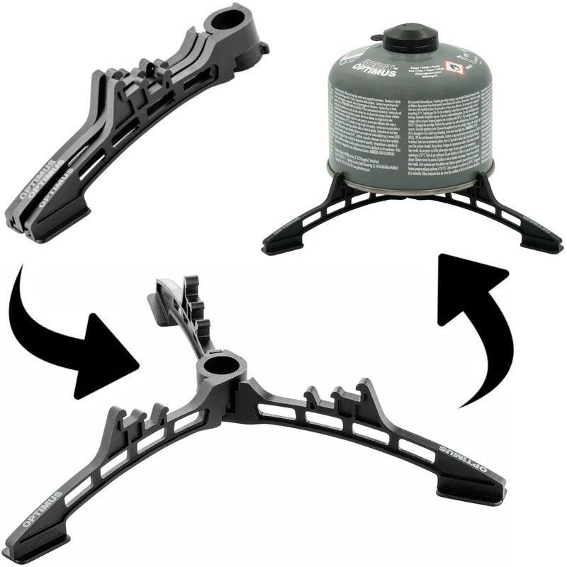 Support trépied pliable optimus black e