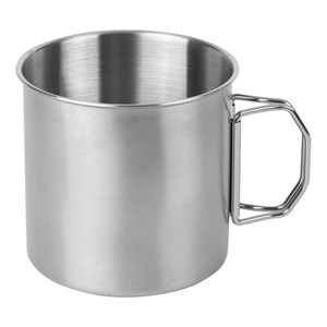 Tasse inox avec poignée pliable cao 0,35l