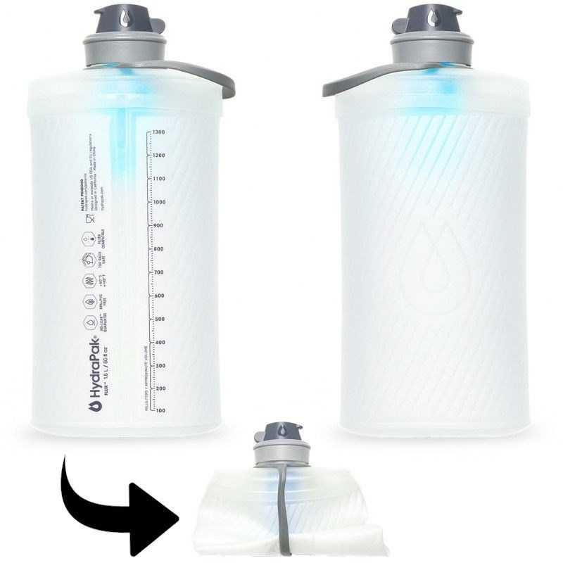 Gourde souple filtre à eau hydrapak flux + filtre 1,5l