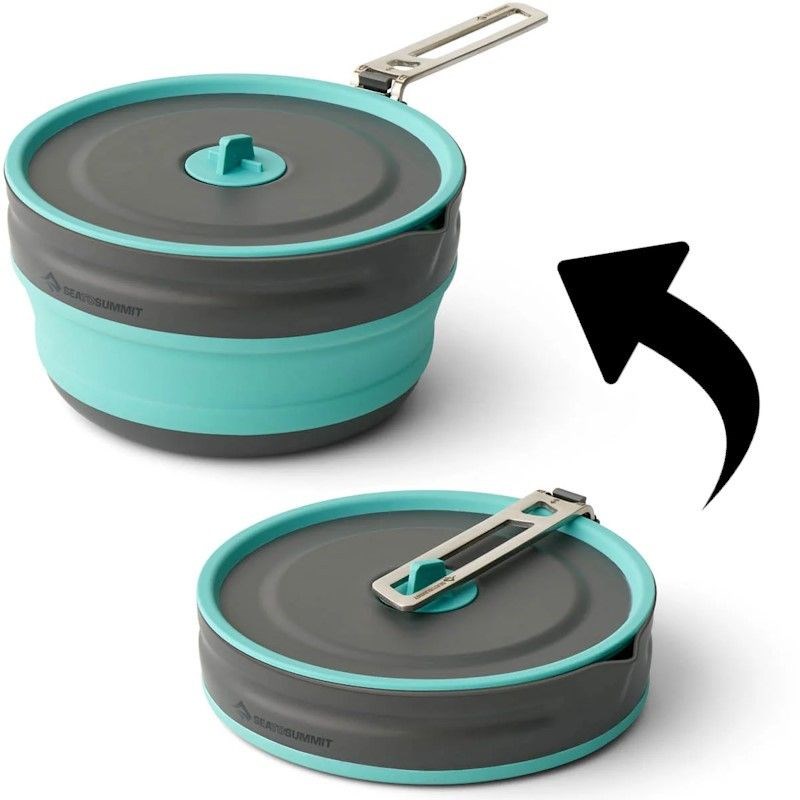 Popote pliable sea to summit frontier collapsible pouring pot 2,2l