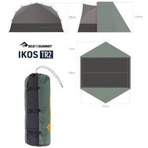 Tente sea to summit ikos tr2