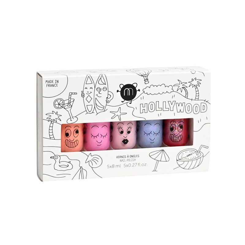 Nailmatic - Coffret 5 vernis - hollywood
