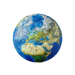 La planète terra  puzzle bois, c b