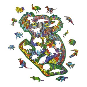 L'adorable ?oala  puzzle bois, c b