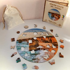 Grande route de l'océan  puzzle bois c b
